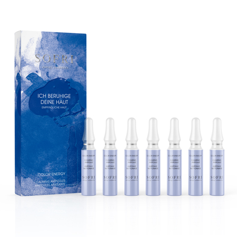 Color Energy Calming Ampullen Blauw 7×2 ml