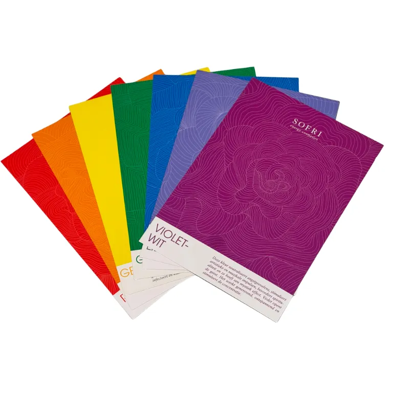 Color Energy Kleurenkaarten