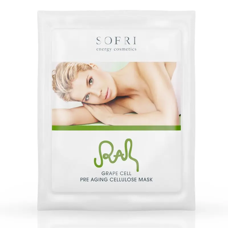 Grape Cell Rah Pre Aging Cellulose Mask 1st
