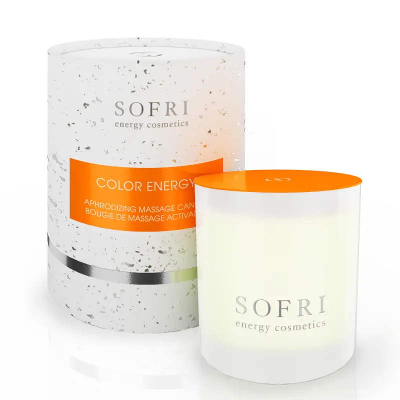 Color Energy Massagekaars Oranje 140g