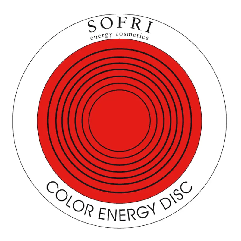 Color energy disk & boekje rood