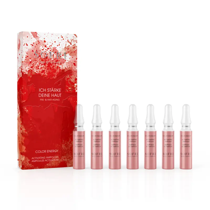 Color Energy Activating Ampullen Rood 7x2 ml