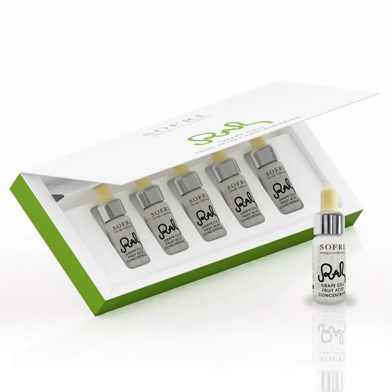 Grape cell rah fruit acid concentrates 7% 5x3ml