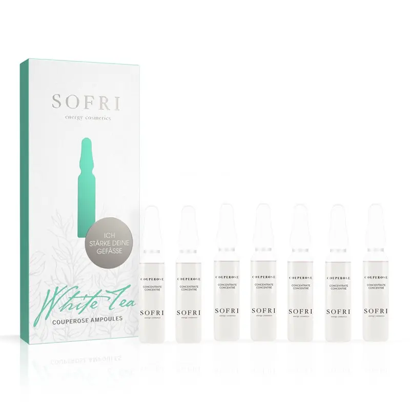 White tea couperose ampullen 7x2ml