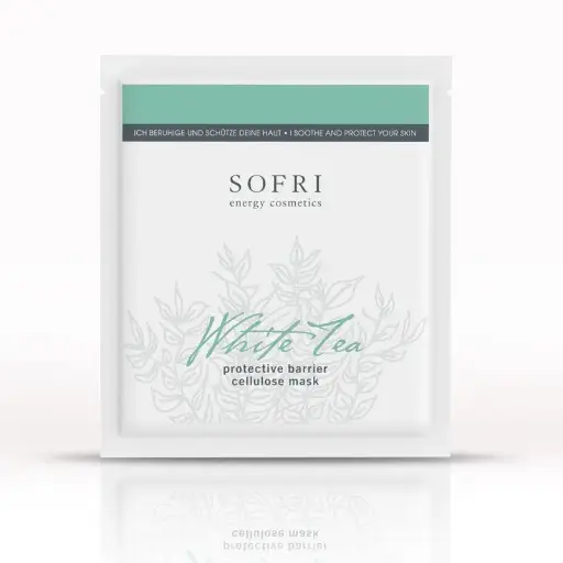 White Tea Beschermende Barrière Cellulose Masker 1 st.
