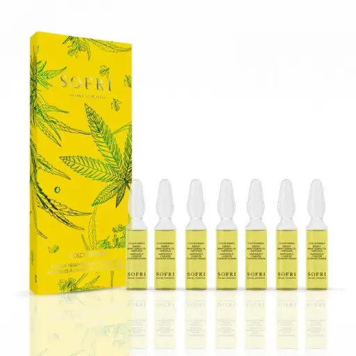 Color Energy Energy Hemp-Tsubaki Olie Ampullen 7×2 ml